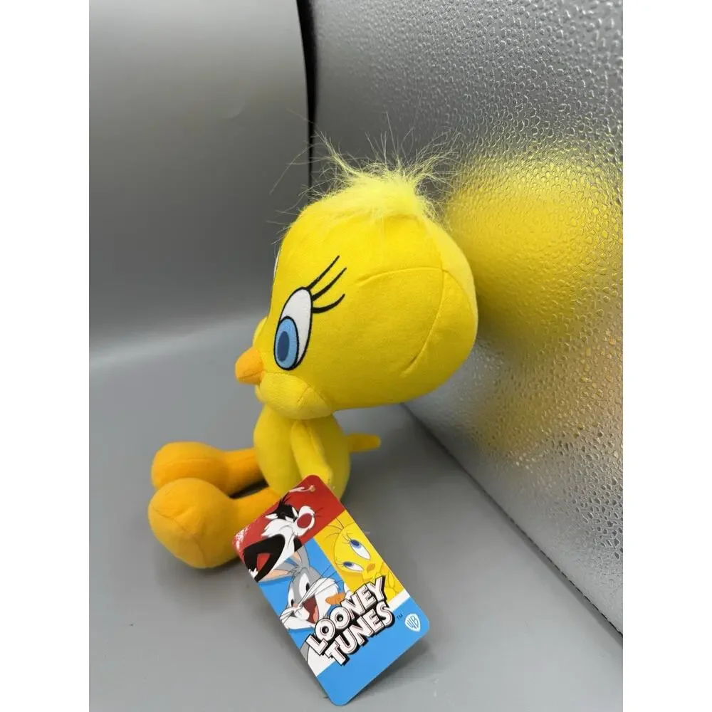Tweety Bird Plush 7” Looney Tunes NWT Yellow Stuffed Animal Toy